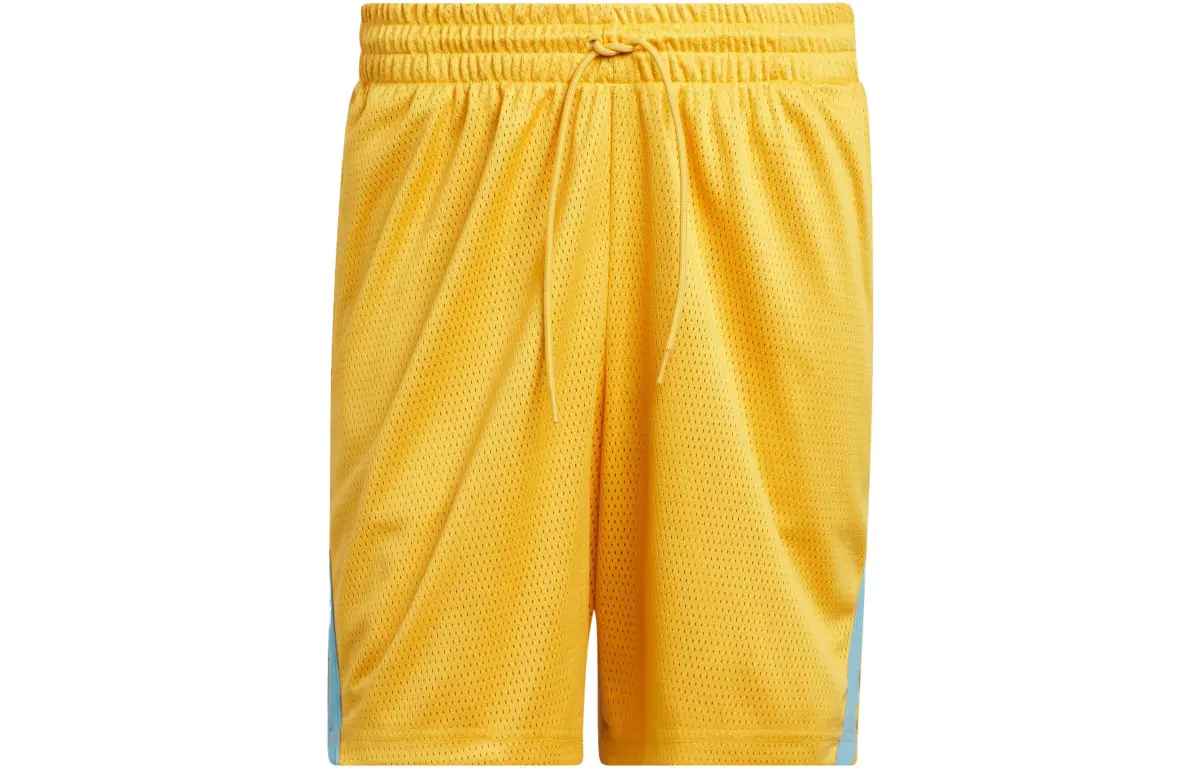 Adidas Casual Shorts Men's Yellow Moderate