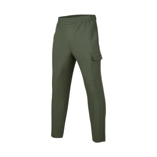 Skechers Basic Sports Collection Outdoor Elastic Cuff Thickened And Fleece Lined Thermal Casual Pants Men's