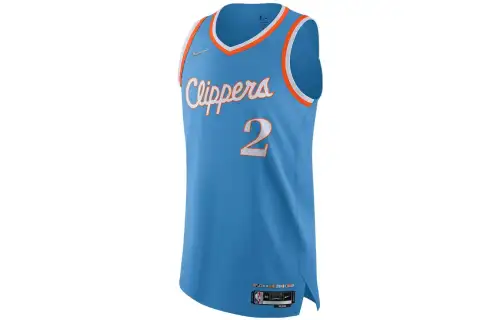 Nike Leonard No. 2 Los Angeles Clippers City Limited AU Basketball Vest Men's Blue