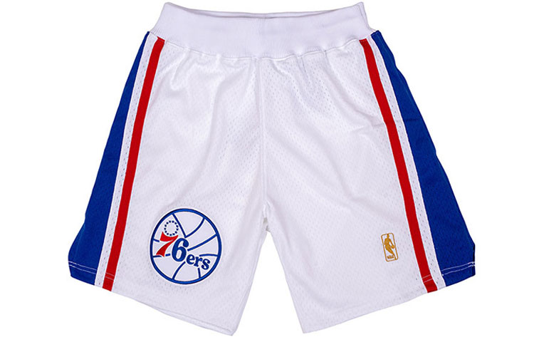 Mitchell Ness Basketball Shorts Unisex White