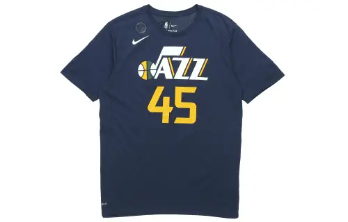 Nike NBA Mitchell Jazz Team Limited Jersey Basketball Vest Men's Navy Blue