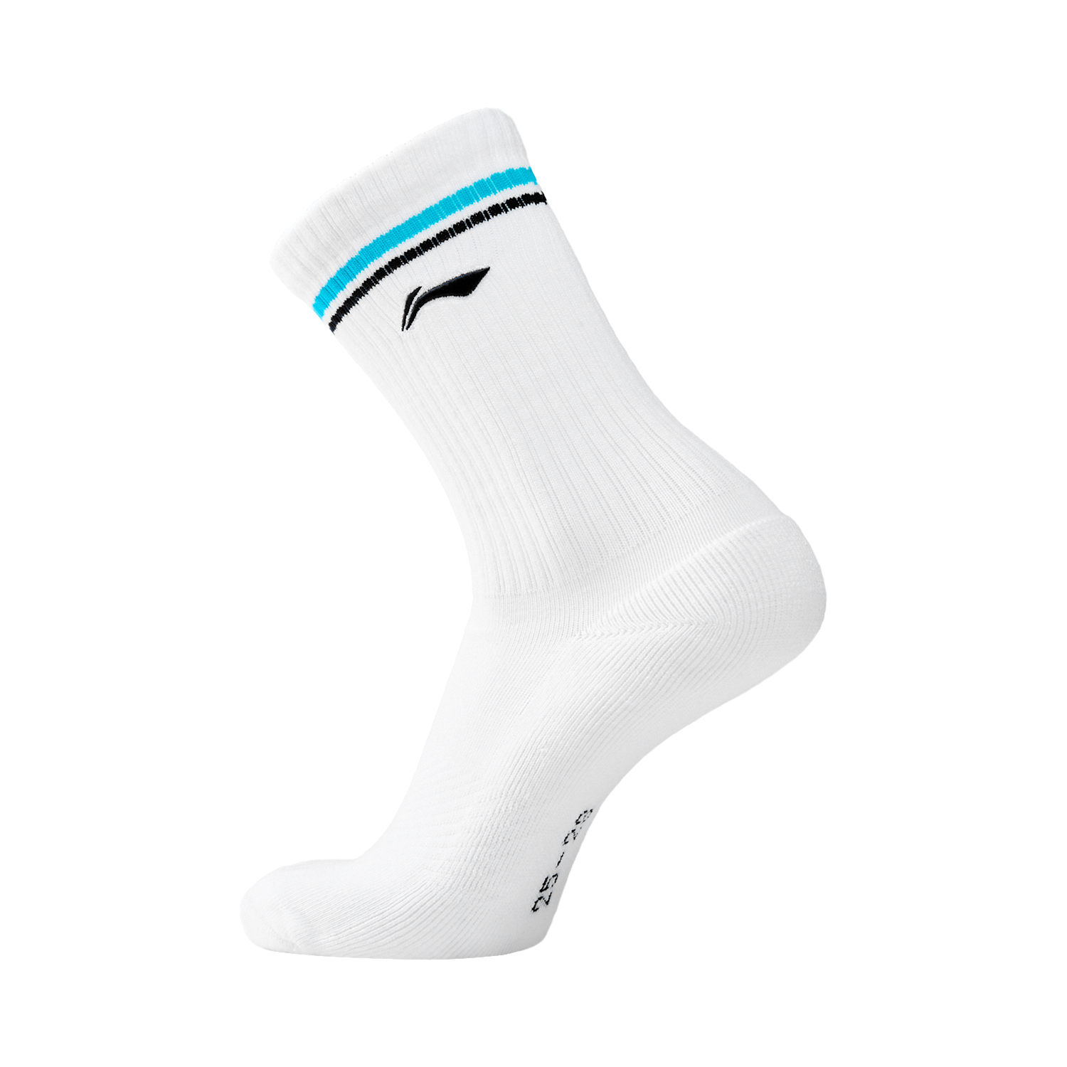 Li Ning Tennis Collection Running Socks Men’s 1 Pack Standard White