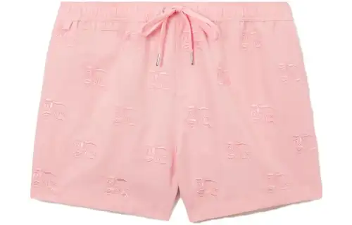 Burberry Ekd Motif Embroidered Swim Shorts