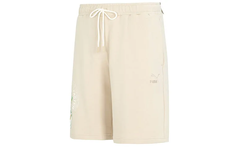 PUMA Casual Shorts Men's Ecru Moderate