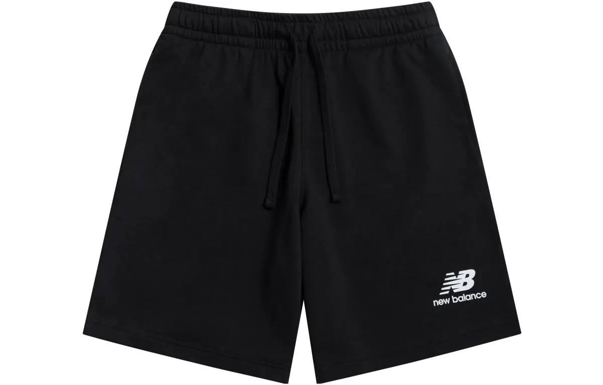 New Balance Essentials Stacked Casual Shorts Men's Black