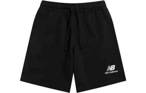 New Balance Essentials Stacked Casual Shorts Men's Black
