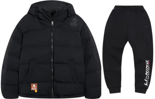 Li Ning Fitness Series Casual Sportswear Men's Hooded Moderate