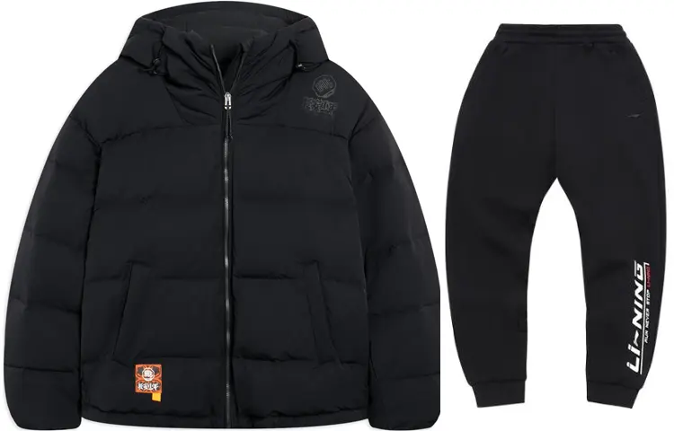 Li Ning Fitness Series Casual Sportswear Men's Hooded Moderate