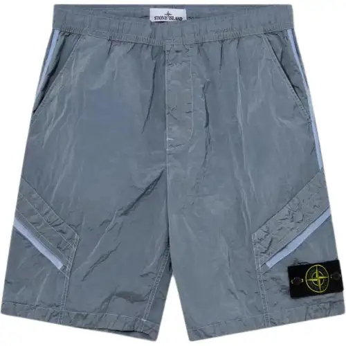 STONE ISLAND Casual Shorts Men's Sky Blue