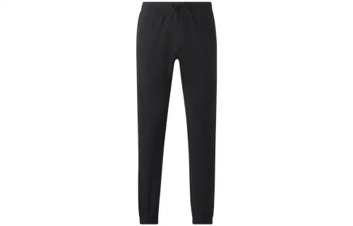 Reebok Casual Pants Men's Black Moderate Straight Fit Pants