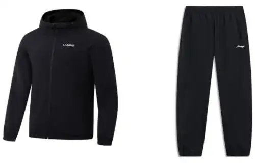 Li Ning Fitness Series Casual Sportswear Men's Hooded Moderate