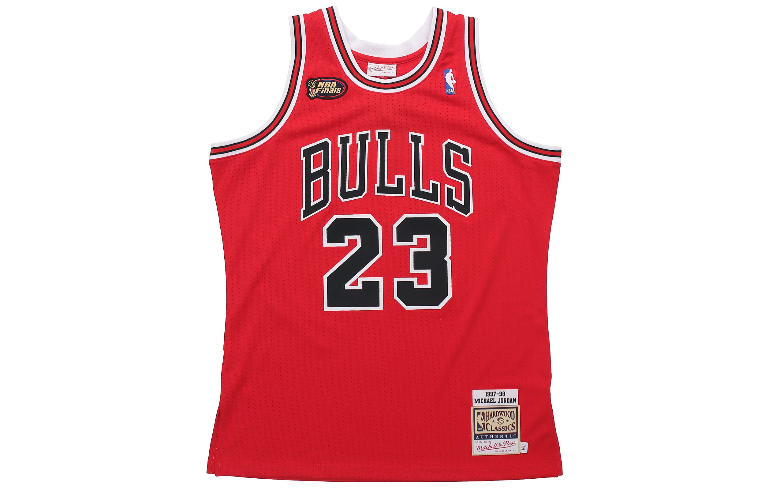 Mitchell & Ness Michael Jordan Chicago Bulls Finals 1997 98 Road Authentic Nba Jersey