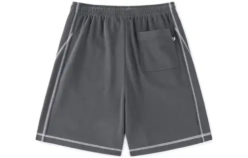 ANTA Life Collection Casual Shorts Men's Dark Sauce Gray Moderate