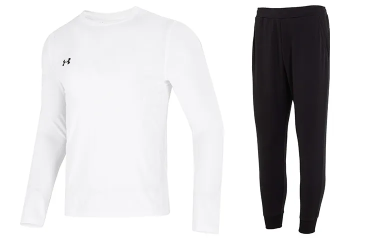 Under Armour Casual Sportswear Sets Men's Crew Neck Moderate