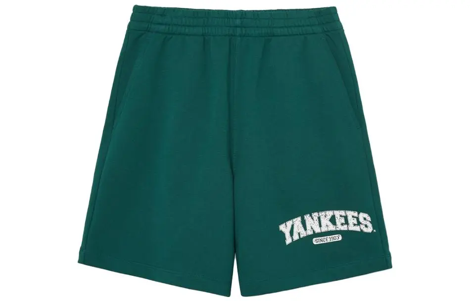 MLB Varsity Logo 5 Piece Shorts NY Letter Print Casual Shorts Unisex