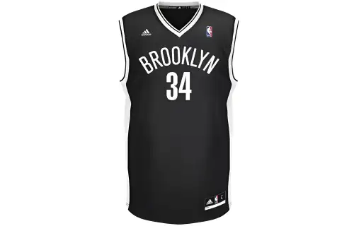 Adidas NBA REP Fan Edition Brooklyn Nets Paul Pierce No. 34 Basketball Vest Men's Black
