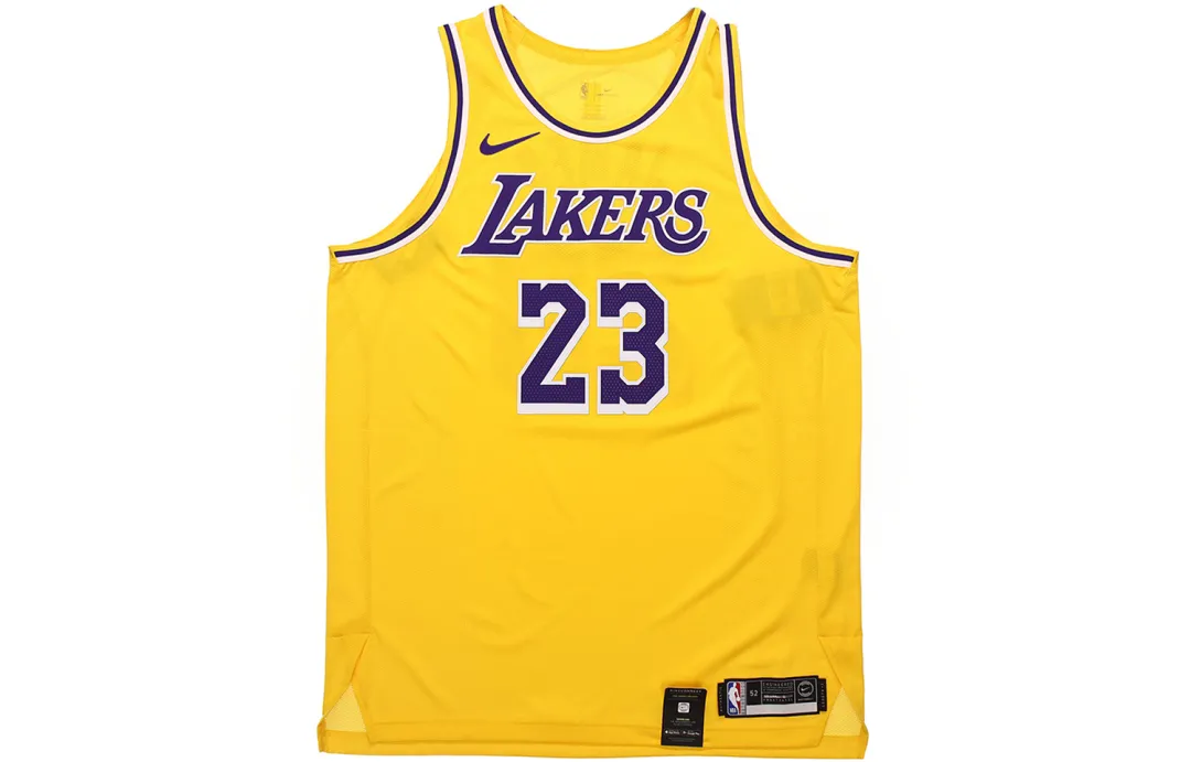 Nike Basketball Jersey Men's Yellow