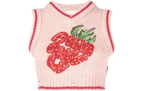 PALM ANGELS Tank Tops Women's Pink