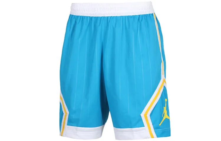 Jordan Jumpman Diamond Basketball Shorts Men's Lake Blue