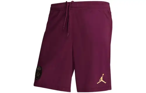 Jordan Paris Saint Germain Casual Shorts Men's Burgundy