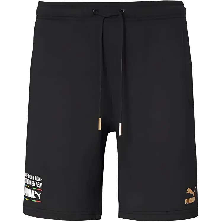 PUMA Worldhood Sports Shorts Men's Black Moderate