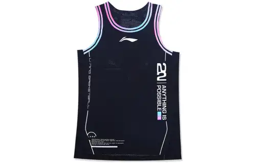 Li Ning Sports Basketball Collection Basketball Jersey Unisex Black