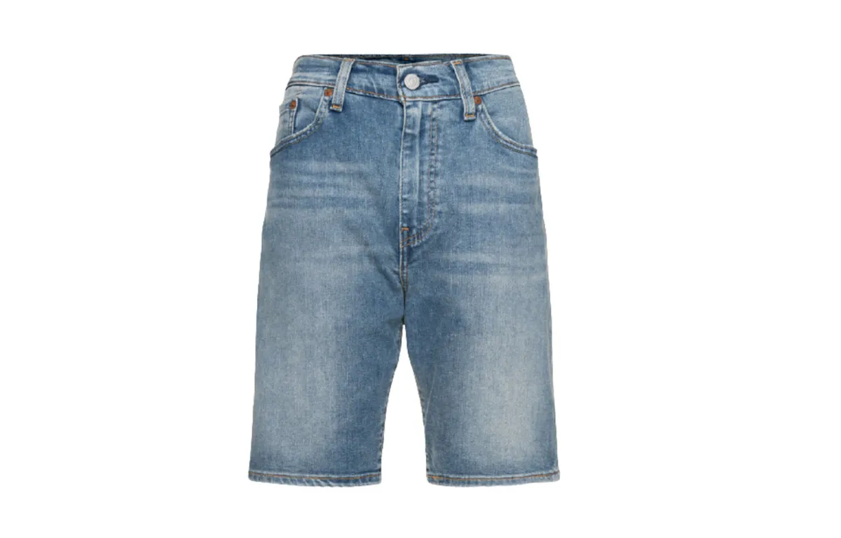 Levi's Denim Shorts Men's Blue Moderate Straight Fit Pants
