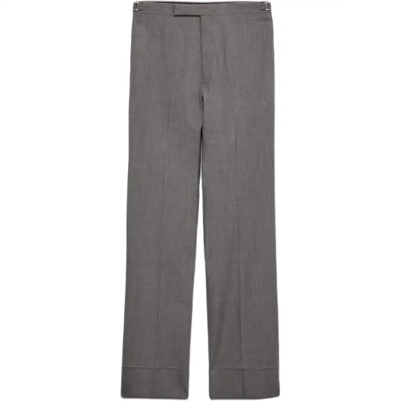 PRADA SS25 Casual Pants Men's Gray