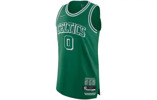 Nike Sports AU Player Version 21-22 Season Boston Celtics Tatum No. 0 Loose Basketball Vest Men's Green