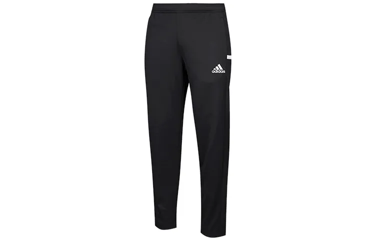Adidas Sports Pants Men's Black Moderate Cuffed Pants