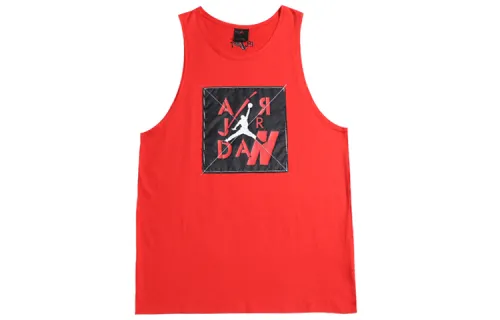 Jordan Basketball Jersey Men's Red