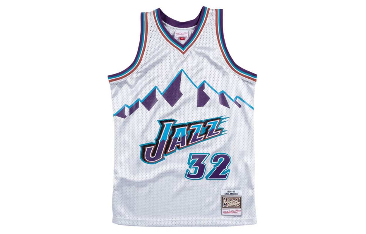 Mitchell Ness Basketball Jersey Men’s White