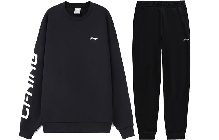 Li Ning Casual Sportswear Men's Black