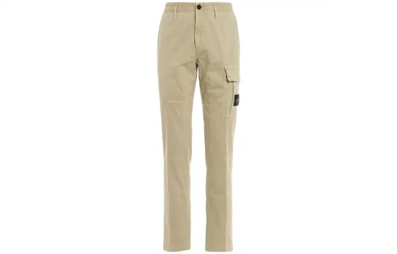 STONE ISLAND Casual Pants Men's Khaki