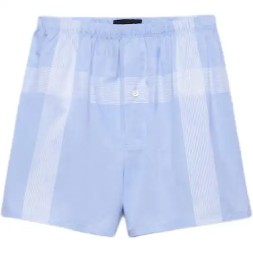 PRADA Casual Shorts Men's Blue Moderate