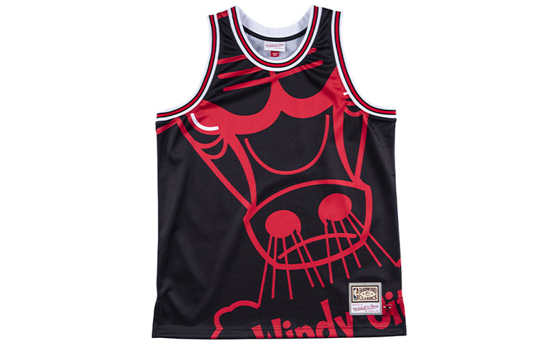 Mitchell Ness x Nba Chicago Bulls Big Face jersey