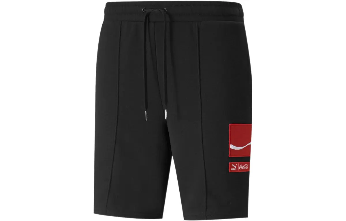 PUMA X Coca-Cola Puma X Coca-Cola Casual Shorts Men's Black Moderate