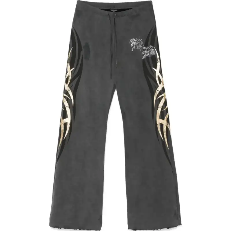 Balenciaga Drawstring Flared Sweatpants