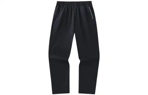 ANTA Variety Training Collection Casual Pants Men's Black Moderate Straight Fit Pants