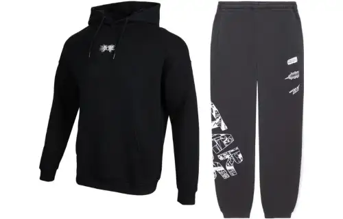Li Ning Casual Sportswear Men's Hooded Moderate