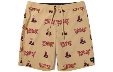 Vans X OTW OKEH Casual Shorts Unisex Khaki Moderate