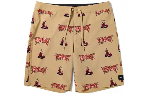 Vans X OTW OKEH Casual Shorts Unisex Khaki Moderate