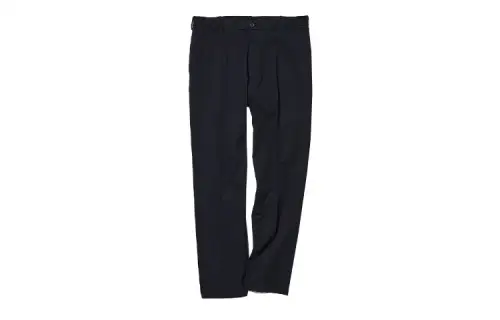 UNIQLO Casual Pants Men's Navy Blue Moderate Straight Fit Pants