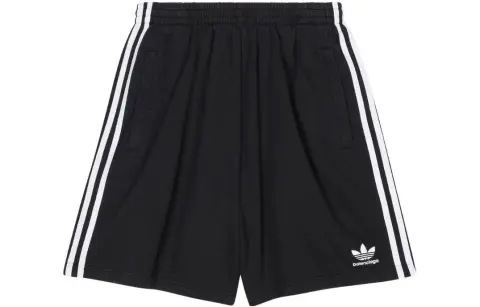 Balenciaga x Adidas Originals FW22 Casual Shorts Men's Black