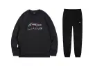 Li Ning Casual Sportswear Men's Crew Neck Thickened And Fleece Lined