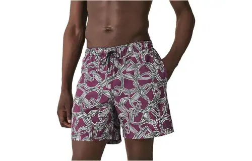 HERMES Beach Shorts Men's Crystal Red