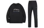 Li Ning Casual Sportswear Men's Crew Neck Thickened And Fleece Lined