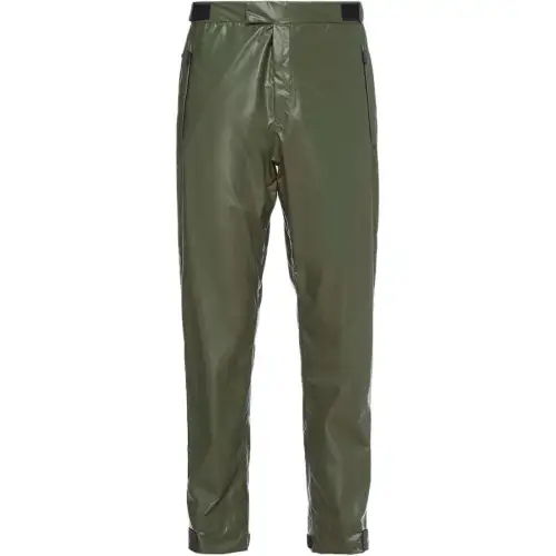 PRADA FW24 Casual Pants Men's Green