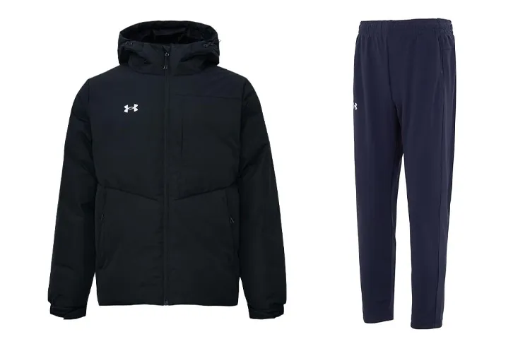Under Armour Casual Sportswear Sets Men's Hooded Thickened