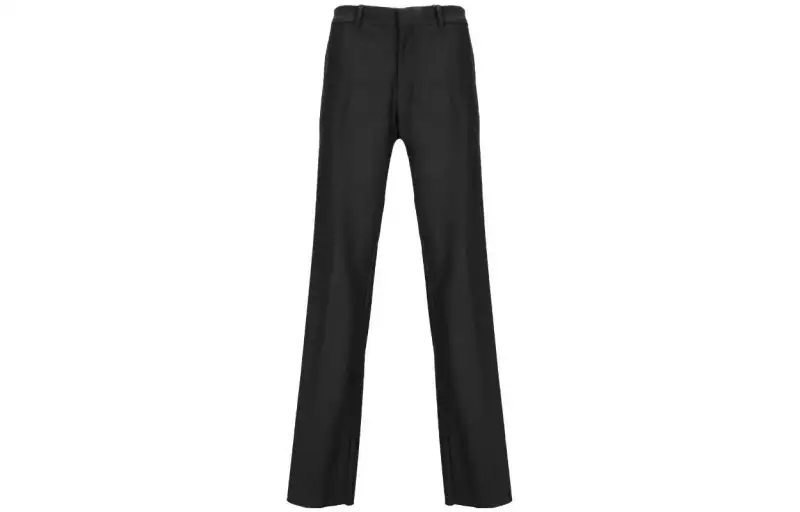 OFF-WHITE straight-leg tailored trousers